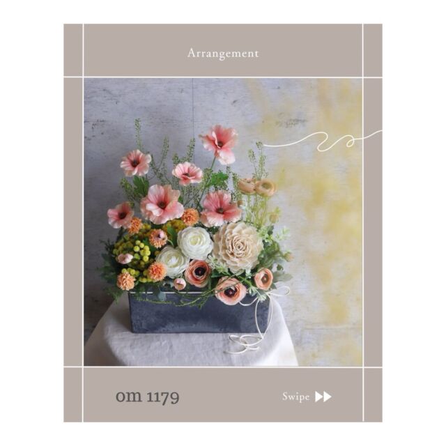 om792◉オーダー＊仏花＊お供え＊一対＊アレンジメント/t